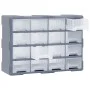 Multi-drawer organizer with 16 medium drawers 52x16x37 cm by , Toolboxes - Ref: Foro24-149602, Price: 51,64 €, Discount: %