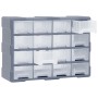 Organizador multicajones con 16 cajones medianos 52x16x37 cm de , Cajas de herramientas - Ref: Foro24-149602, Precio: 49,37 €...