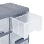 Multi-drawer organizer with 16 medium drawers 52x16x37 cm by , Toolboxes - Ref: Foro24-149602, Price: 51,64 €, Discount: %