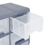 Organizador multicajones con 16 cajones medianos 52x16x37 cm de , Cajas de herramientas - Ref: Foro24-149602, Precio: 49,37 €...