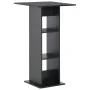 Mesa de bar color negro 60x60x110 cm de , Mesas de cocina y de comedor - Ref: Foro24-280206, Precio: 101,31 €, Descuento: %