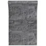 Papel pintado de pared 3D aspecto piedra negro de , Papel pintado - Ref: Foro24-353394, Precio: 12,84 €, Descuento: %