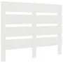 Cabecero de cama madera maciza de pino blanco 75x3x80 cm de , Cabeceros y pies de cama - Ref: Foro24-821368, Precio: 37,72 €,...