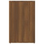 Mueble vestidor madera contrachapada marrón roble 80x40x65 cm de , Taquillas y armarios de almacenamiento - Ref: Foro24-82050...