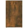 Mueble vestidor madera contrachapada roble ahumado 80x40x65 cm de , Taquillas y armarios de almacenamiento - Ref: Foro24-8205...