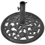 Base de sombrilla de hierro fundido 12 kg 48 cm de vidaXL, Bases para sombrillas - Ref: Foro24-42171, Precio: 57,57 €, Descue...