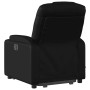 Sillón reclinable de masaje de pie cuero artificial negro en Sillones | Comprar online en Foru.es