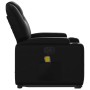 Sillón reclinable de masaje de pie cuero artificial negro en Sillones | Comprar online en Foru.es