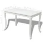 Mesa de comedor 116x66x76 cm blanco brillante de vidaXL, Mesas de cocina y de comedor - Ref: Foro24-243383, Precio: 220,70 €,...