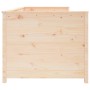 Sofá cama de madera maciza de pino 75x190 cm de , Camas y somieres - Ref: Foro24-820916, Precio: 266,60 €, Descuento: %