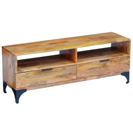 Mueble para TV madera de mango 120x35x45 cm de vidaXL, Muebles TV - Ref: Foro24-243340, Precio: 185,02 €, Descuento: %