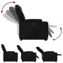 Sillón reclinable y elevable eléctrico cuero sintético negro en Sillones | Comprar online en Foru.es