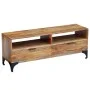 Mueble para TV madera de mango 120x35x45 cm de vidaXL, Muebles TV - Ref: Foro24-243340, Precio: 185,02 €, Descuento: %