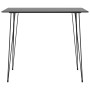 Mesa alta y taburetes de bar 5 piezas negro de , muebles para cocinas y comedores - Ref: Foro24-3057375, Precio: 426,16 €, De...