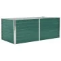 Jardinera elevada de acero galvanizado verde 160x80x45 cm de , Maceteros y jardineras - Ref: Foro24-47014, Precio: 55,77 €, D...