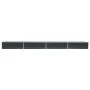 Arriate de acero galvanizado gris antracita 600x80x45 cm de , Maceteros y jardineras - Ref: Foro24-47075, Precio: 115,70 €, D...