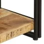 Estantería de 3 niveles madera maciza de mango 140x30x80 cm de , Librerías y estanterías - Ref: Foro24-320620, Precio: 189,96...