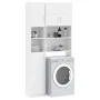 Mueble para lavadora madera de ingeniería blanco de , Accesorios para lavadoras y secadoras - Ref: Foro24-3055636, Precio: 16...
