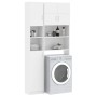 Mueble para lavadora madera de ingeniería blanco de , Accesorios para lavadoras y secadoras - Ref: Foro24-3055636, Precio: 17...