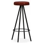Kitchen bar stools 4 units genuine leather by , Kitchen stools - Ref: Foro24-245444, Price: 246,95 €, Discount: %