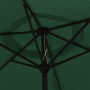 Sombrilla voladiza con LED 3 m verde de vidaXL, Sombrillas - Ref: Foro24-42203, Precio: 107,56 €, Descuento: %