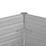 Arriate de acero galvanizado marrón 129x129x77 cm de , Maceteros y jardineras - Ref: Foro24-45721, Precio: 64,75 €, Descuento: %