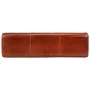 Banco potro Bok madera de mango y cuero marrón 110 cm de , Bancos de comedor y cocina - Ref: Foro24-351102, Precio: 167,66 €,...