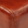 Banco potro Bok madera de mango y cuero marrón 110 cm de , Bancos de comedor y cocina - Ref: Foro24-351102, Precio: 170,66 €,...