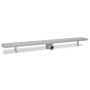 Desagüe de ducha lineal burbuja acero inoxidable 1030x140 mm de vidaXL, Desagües - Ref: Foro24-142194, Precio: 55,03 €, Descu...