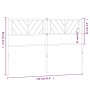 Cabecero de metal negro 150 cm de , Cabeceros y pies de cama - Ref: Foro24-372213, Precio: 35,15 €, Descuento: %
