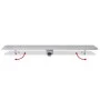 Desagüe de ducha lineal burbuja acero inoxidable 1030x140 mm de vidaXL, Desagües - Ref: Foro24-142194, Precio: 54,29 €, Descu...