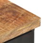 Mesita de noche de madera maciza de mango rugosa 40x30x52 cm de vidaXL, Mesitas de noche - Ref: Foro24-320664, Precio: 102,25...