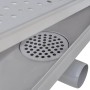 Desagüe de ducha lineal burbuja acero inoxidable 1030x140 mm de vidaXL, Desagües - Ref: Foro24-142194, Precio: 55,03 €, Descu...