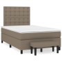 Cama box spring con colchón tela gris taupe 120x200 cm de , Camas y somieres - Ref: Foro24-3136905, Precio: 442,67 €, Descuen...