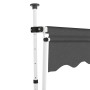 Toldo retráctil de operación manual antracita 200 cm de , Toldos - Ref: Foro24-143688, Precio: 71,10 €, Descuento: %