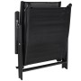 Tumbona plegable de aluminio negra de vidaXL, Tumbonas - Ref: Foro24-41741, Precio: 109,49 €, Descuento: %