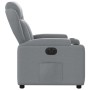 Sillón reclinable eléctrico tela gris claro en Sillones | Comprar online en Foru.es
