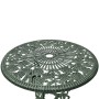 Mesa y sillas bistró de jardín 3 piezas aluminio fundido verde de vidaXL, Conjuntos de jardín - Ref: Foro24-42164, Precio: 18...