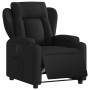 Sillón reclinable eléctrico de tela negro en Sillones | Comprar online en Foru.es