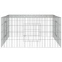 Jaula para conejos hierro galvanizado 110x110x55 cm de , Jaulas y habitáculos para animales pequeños - Ref: Foro24-171562, Pr...