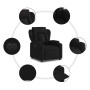 Sillón reclinable eléctrico de tela negro en Sillones | Comprar online en Foru.es