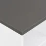 White and anthracite gray high kitchen table 60x60x110 cm by , Kitchen and dining tables - Ref: Foro24-280210, Price: 68,43 €...