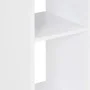 White and anthracite gray high kitchen table 60x60x110 cm by , Kitchen and dining tables - Ref: Foro24-280210, Price: 68,43 €...