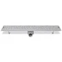 Desagüe lineal de ducha Bubble acero inoxidable 730x140 mm de vidaXL, Desagües - Ref: Foro24-142191, Precio: 47,99 €, Descuen...