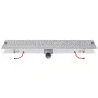 Bubble stainless steel linear shower drain 730x140 mm by vidaXL, Drains - Ref: Foro24-142191, Price: 47,99 €, Discount: %