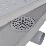 Desagüe lineal de ducha Bubble acero inoxidable 730x140 mm de vidaXL, Desagües - Ref: Foro24-142191, Precio: 48,73 €, Descuen...