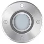 Round outdoor floor lights 3 units by vidaXL, Outdoor lighting - Ref: Foro24-42412, Price: 39,95 €, Discount: %