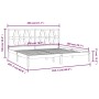 Estructura de cama de madera maciza de pino negro 200x200 cm de , Camas y somieres - Ref: Foro24-3104022, Precio: 161,83 €, D...