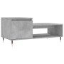 Mesa de centro madera contrachapada gris hormigón 100x50x45 cm de , Mesas de centro - Ref: Foro24-830824, Precio: 47,50 €, De...