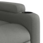 Sillón reclinable de masaje eléctrico tela gris oscuro en Sillones | Comprar online en Foru.es